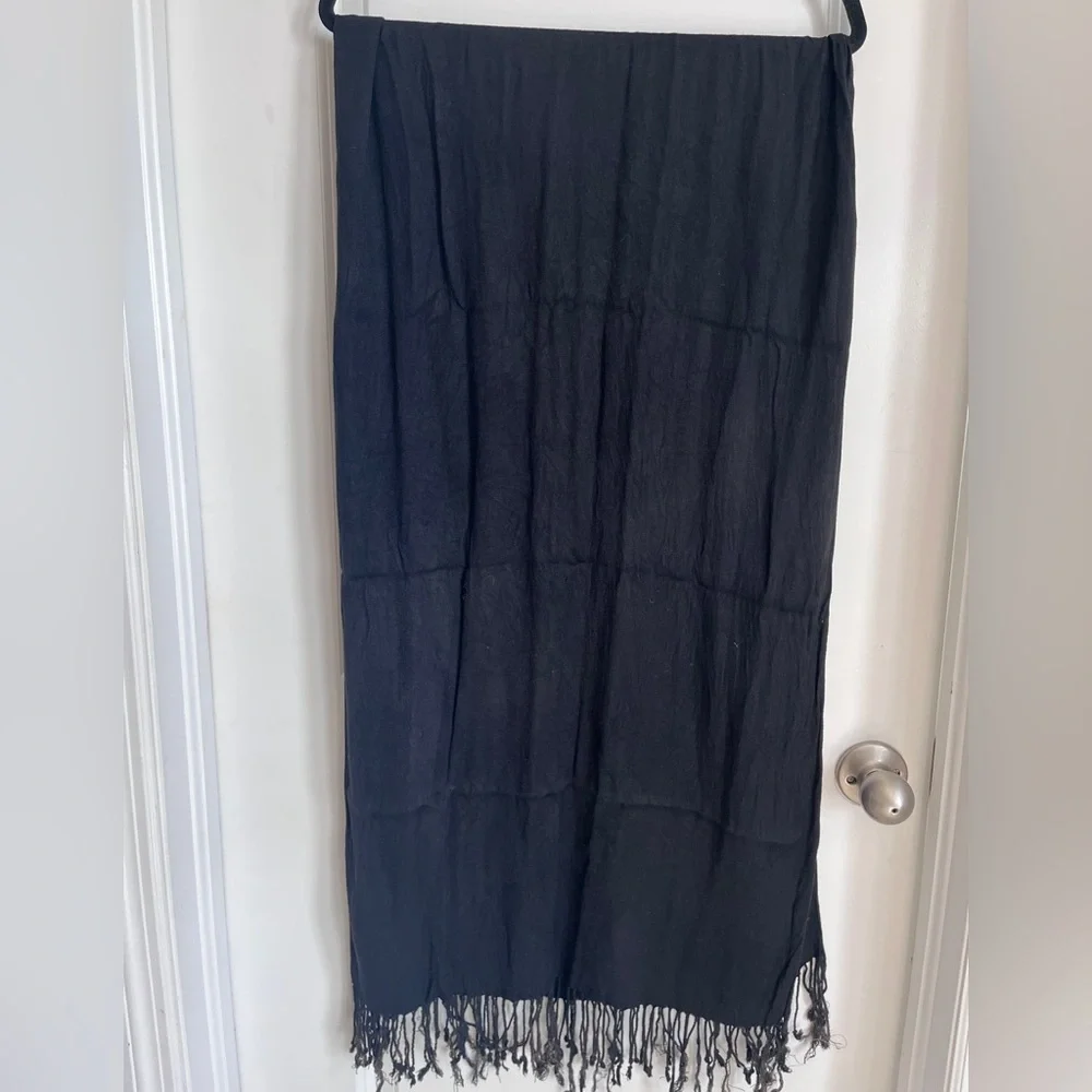 Elegant Black Women's Pashmina scarf